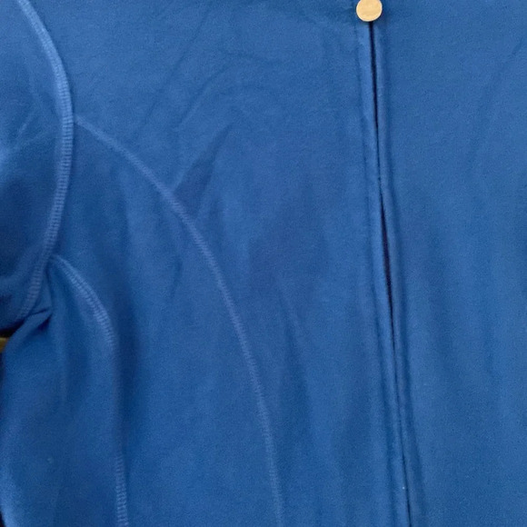 Beyond Yoga On the Go Mock Neck Jacket in Royal BLUE Track‎ Jacket Athleisure - Picture 2 of 10